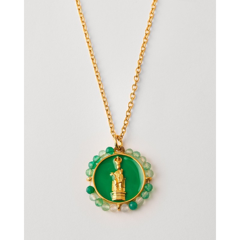 Collar Medalla Virgen De La Vega