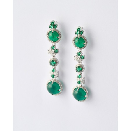 PENDIENTES LARGOS CIRCULOS...