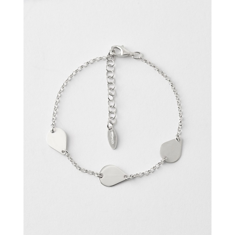 PULSERA 3 LAGRIMAS - 16+3CM LARGO