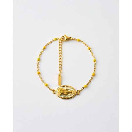 PULSERA MEDALLA VIRGEN DE...