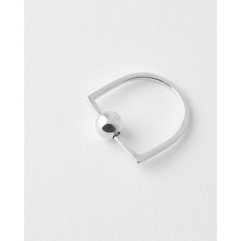 Anillo Bola Antiestes Plata RH