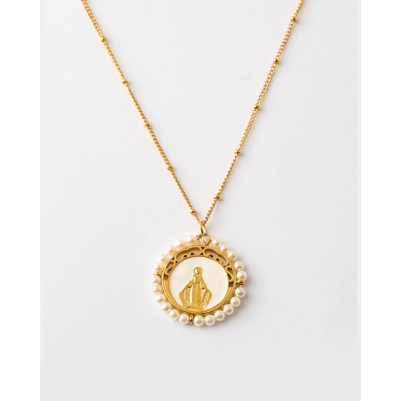 COLLAR MEDALLA VIRGEN DE LA MILAGROSA...