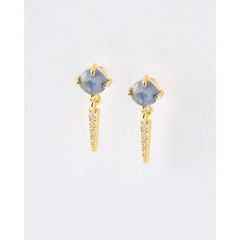 PENDIENTES SODALITA 5MM - PUA Y...