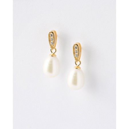 PENDIENTES LAGRIMA Y PERLA...