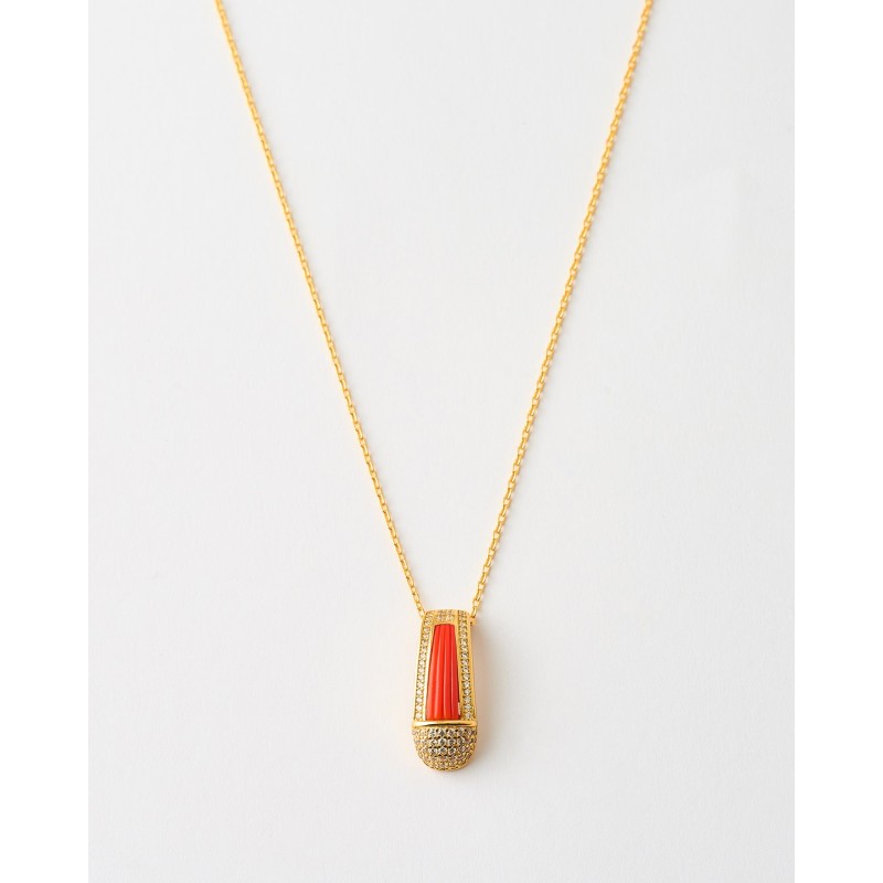 COLLAR ACANALADO CIRCONITAS ESMALTE...