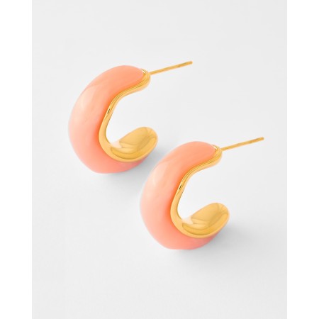 PENDIENTE SEMI ARO...