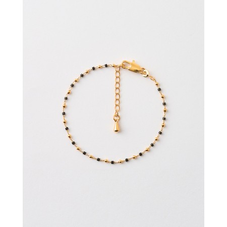 PULSERA BEADS Y BOLAS 2MM...