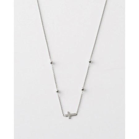 COLLAR CRUZ Y BOLAS 40CM+3...