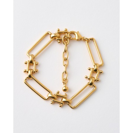 PULSERA ESLABON RECTANGULAR...