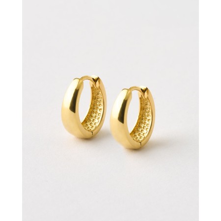 PENDIENTES ARO OVALADO 16MM...