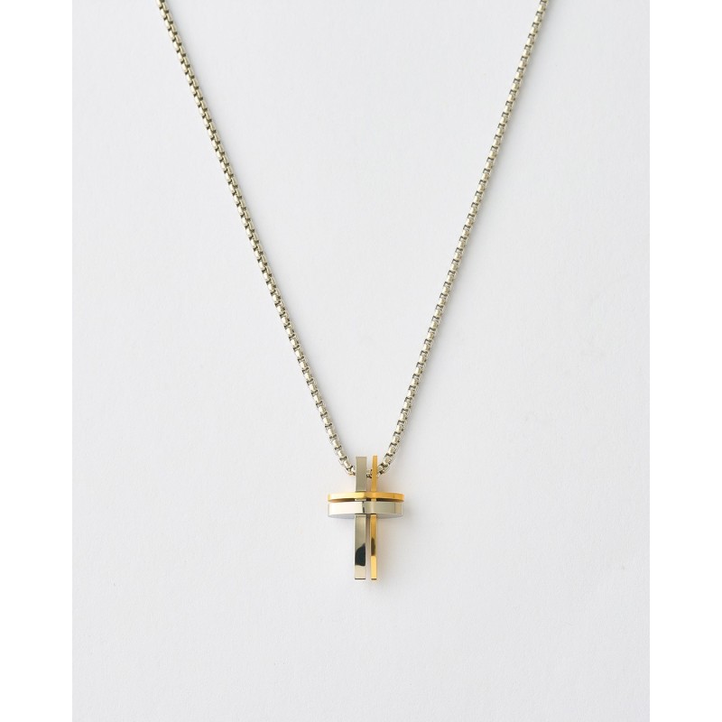 CADENA CABALLERO CRUZ BICOLOR...