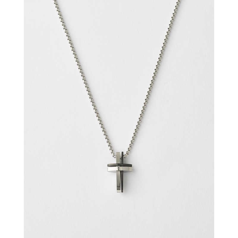 CADENA CABALLERO CRUZ BICOLOR...