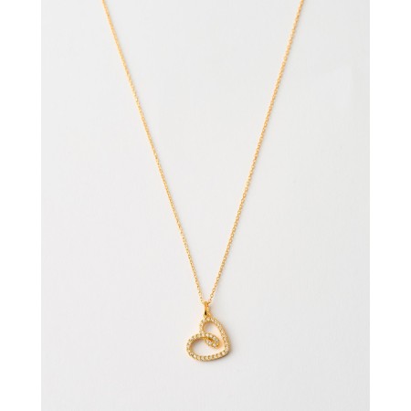 COLLAR CORAZON CIRCONITAS...