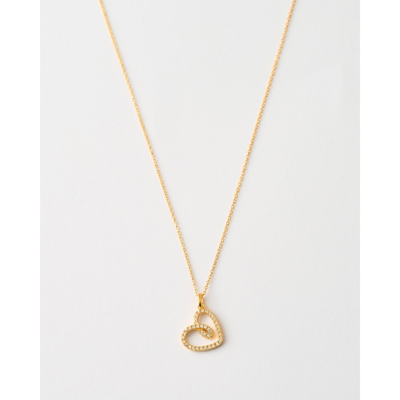 COLLAR CORAZON CIRCONITAS 13MM  -...