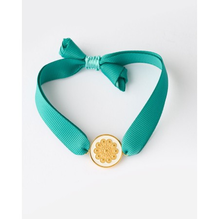 PULSERA AJUSTABLE BOTON...