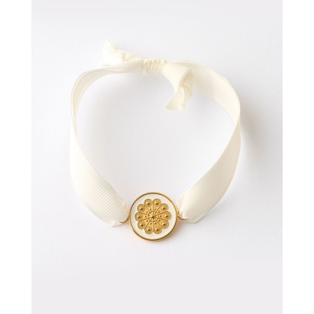 PULSERA AJUSTABLE BOTON...