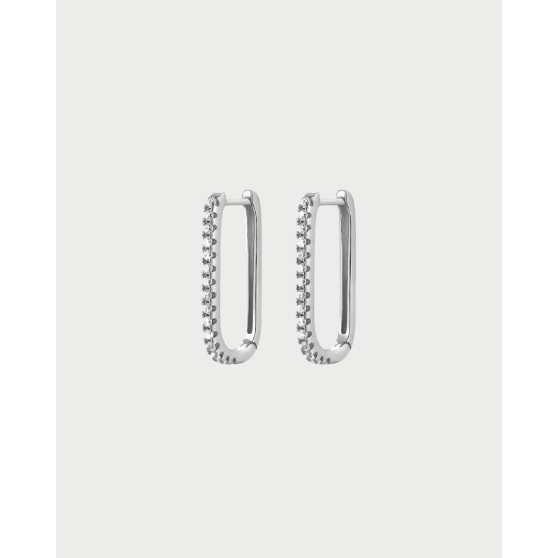 PENDIENTES ARO RECTÁNGULO 20MM -...