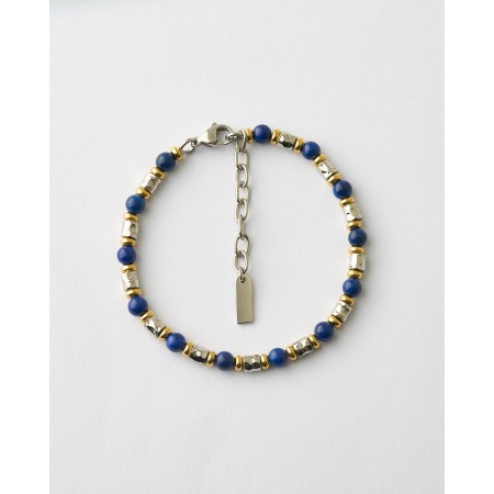 PULSERA CABALLERO BOLAS Y...