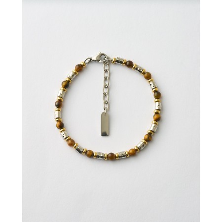 PULSERA CABALLERO BOLAS OJO...