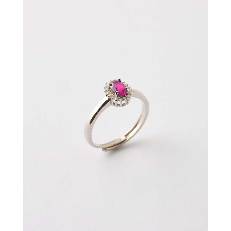 ANILLO DIANA CIRCONITA OVAL 6*4MM Y...