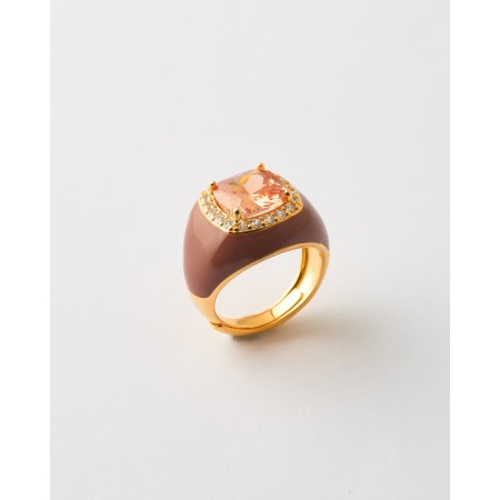 ANILLO SELLO ESMALTE,...