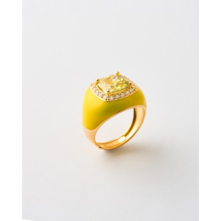 ANILLO SELLO ESMALTE,...