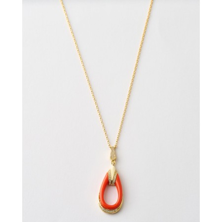 COLLAR LAGRIMA ESMALTE...