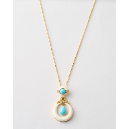 COLLAR CABOCHON DROP...