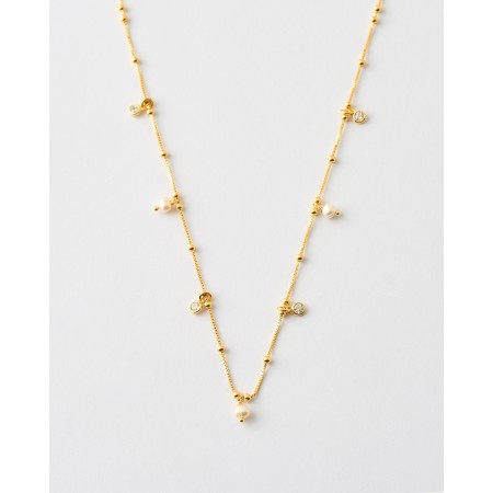COLLAR CADENA BOLAS,...