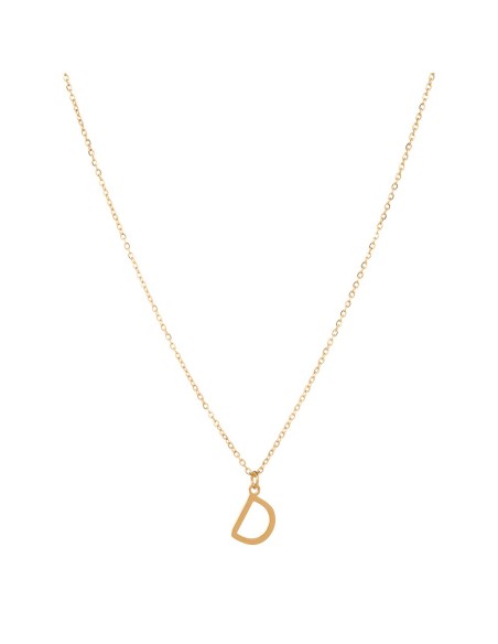 COLLAR GOLD INITIAL  Malizzia