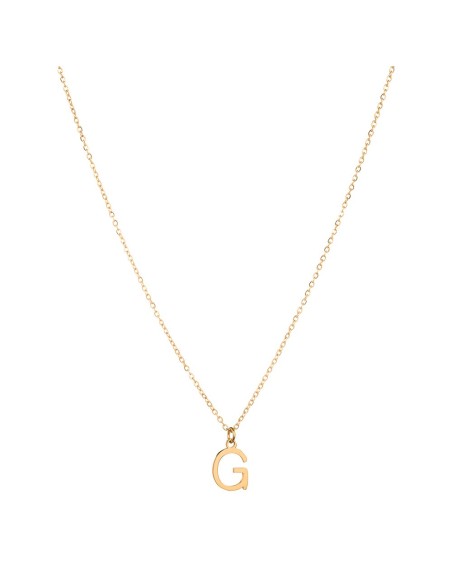 COLLAR GOLD INITIAL  Malizzia
