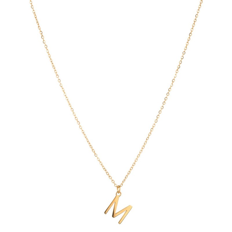 COLLAR GOLD INITIAL  Malizzia
