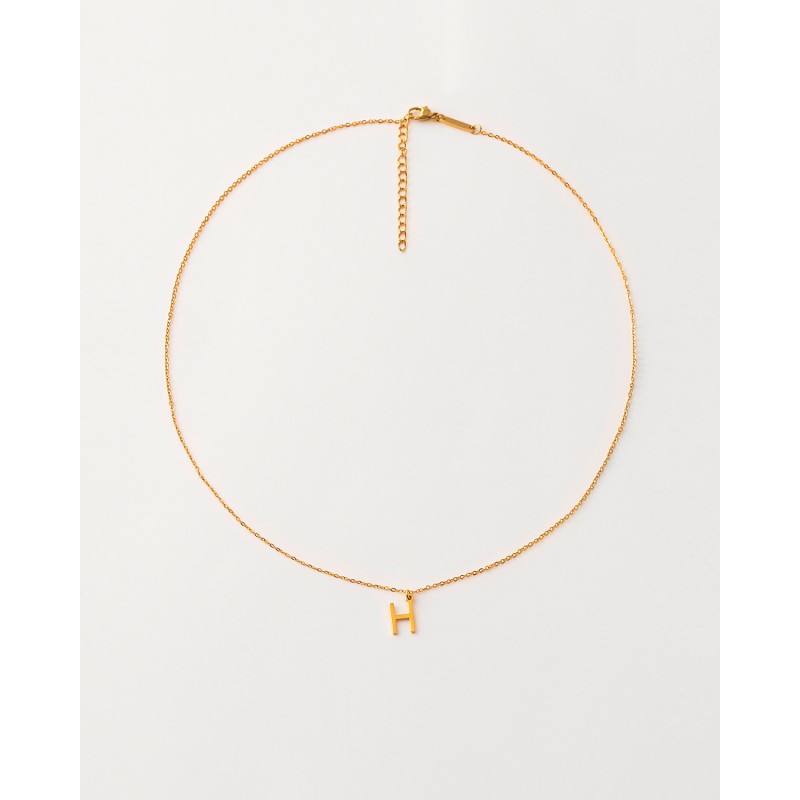COLLAR GOLD INITIAL  Malizzia
