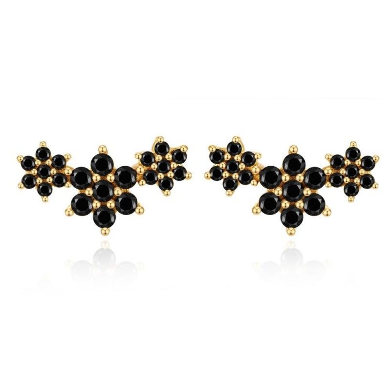 PENDIENTE BLACK MAGNOLIA PENDIENTE BLACK MAGNOLIA