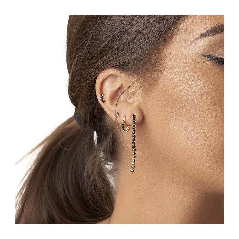 PENDIENTE BLACK NARCISE PENDIENTE BLACK NARCISE