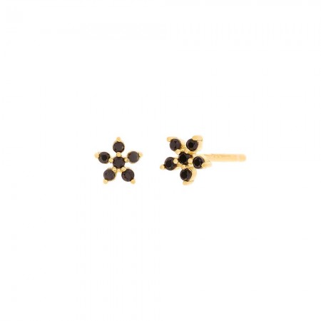 PENDIENTE BLACK NARCISE