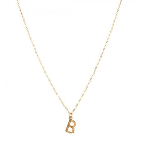 COLLAR GOLD INITIAL 2