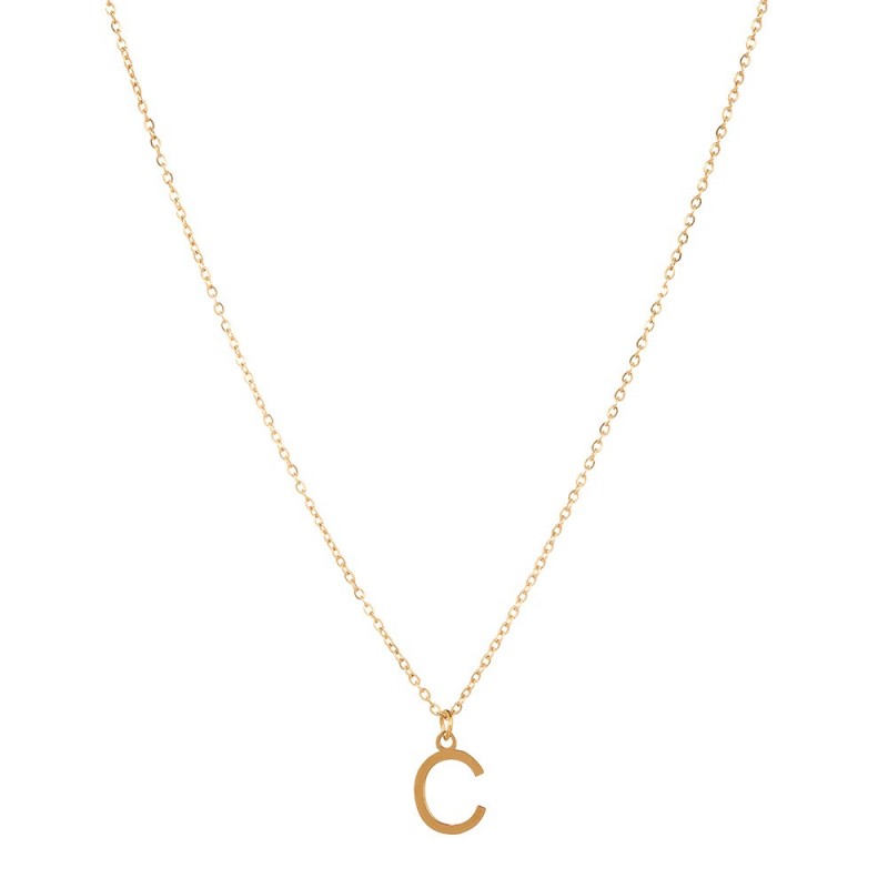 COLLAR GOLD INITIAL