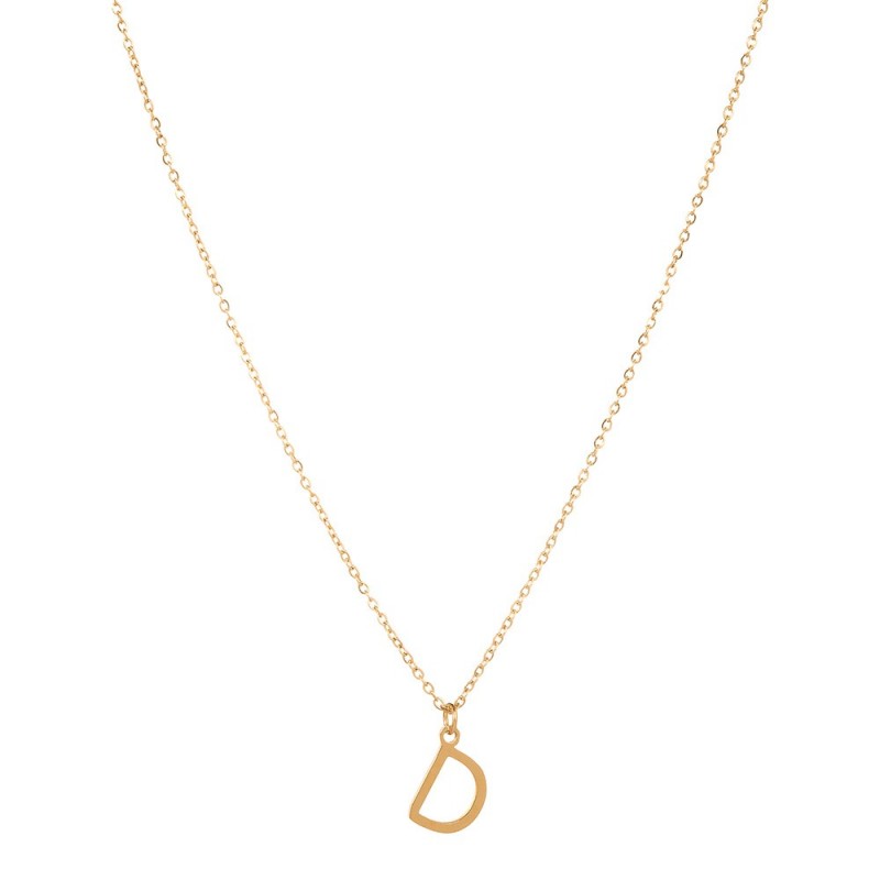 COLLAR GOLD INITIAL