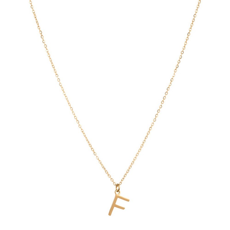 COLLAR GOLD INITIAL
