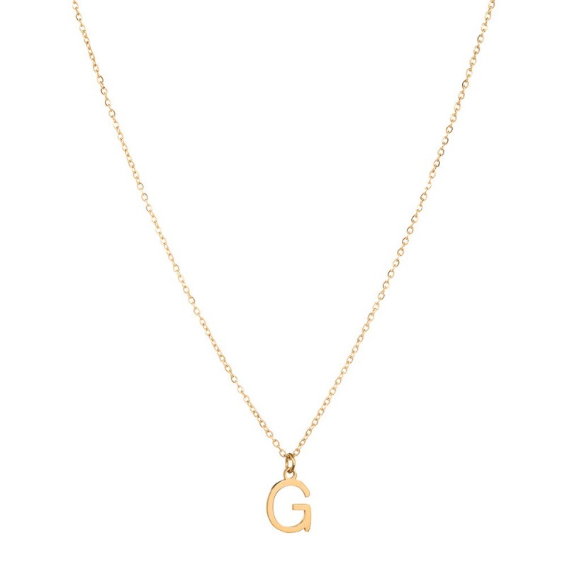 COLLAR GOLD INITIAL