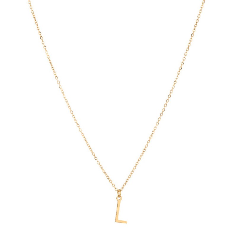 COLLAR GOLD INITIAL